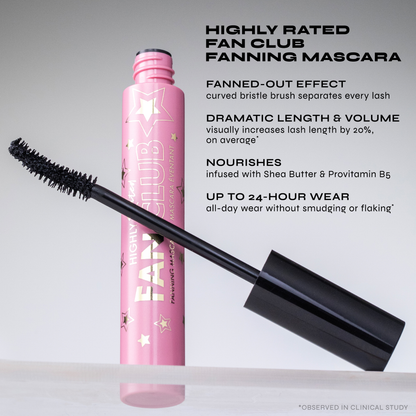Highly Rated Fan Club Fanning Mascara