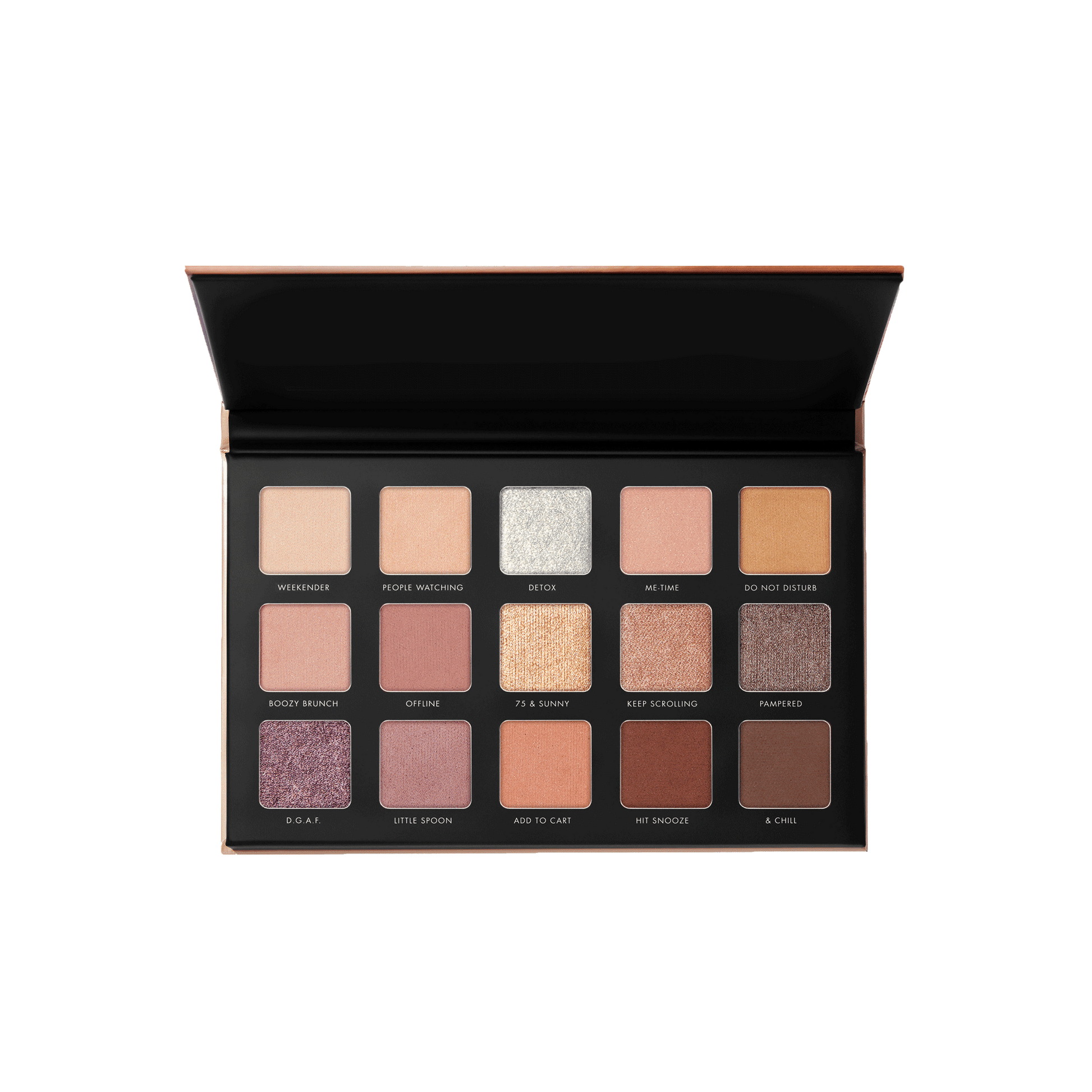 Gilded Eyeshadow Palettes