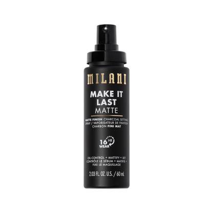 Make It Last Matte - Matte Finish Charcoal Setting Spray
