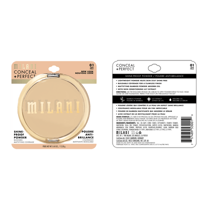 Conceal + Perfect Shine-Proof Powder