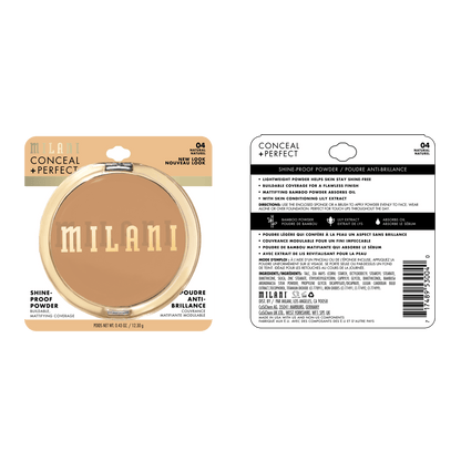 Conceal + Perfect Shine-Proof Powder