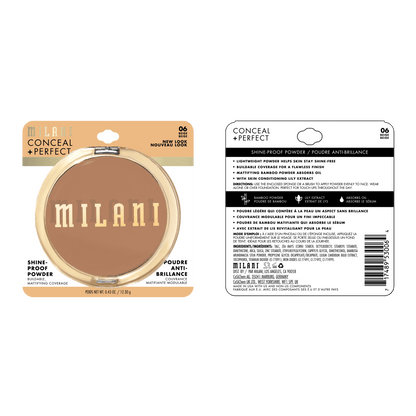 Conceal + Perfect Shine-Proof Powder