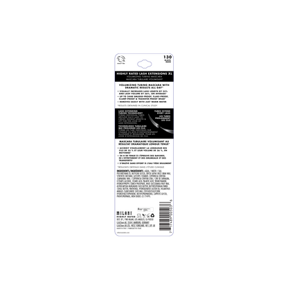 Highly Rated Lash Extensions XL Volumizing Tubing Mascara