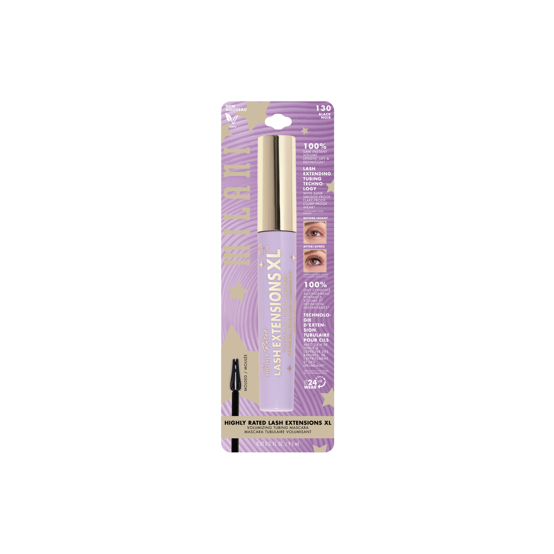 Highly Rated Lash Extensions XL Volumizing Tubing Mascara