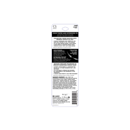 Highly Rated Lash Extensions XL Volumizing Tubing Mascara