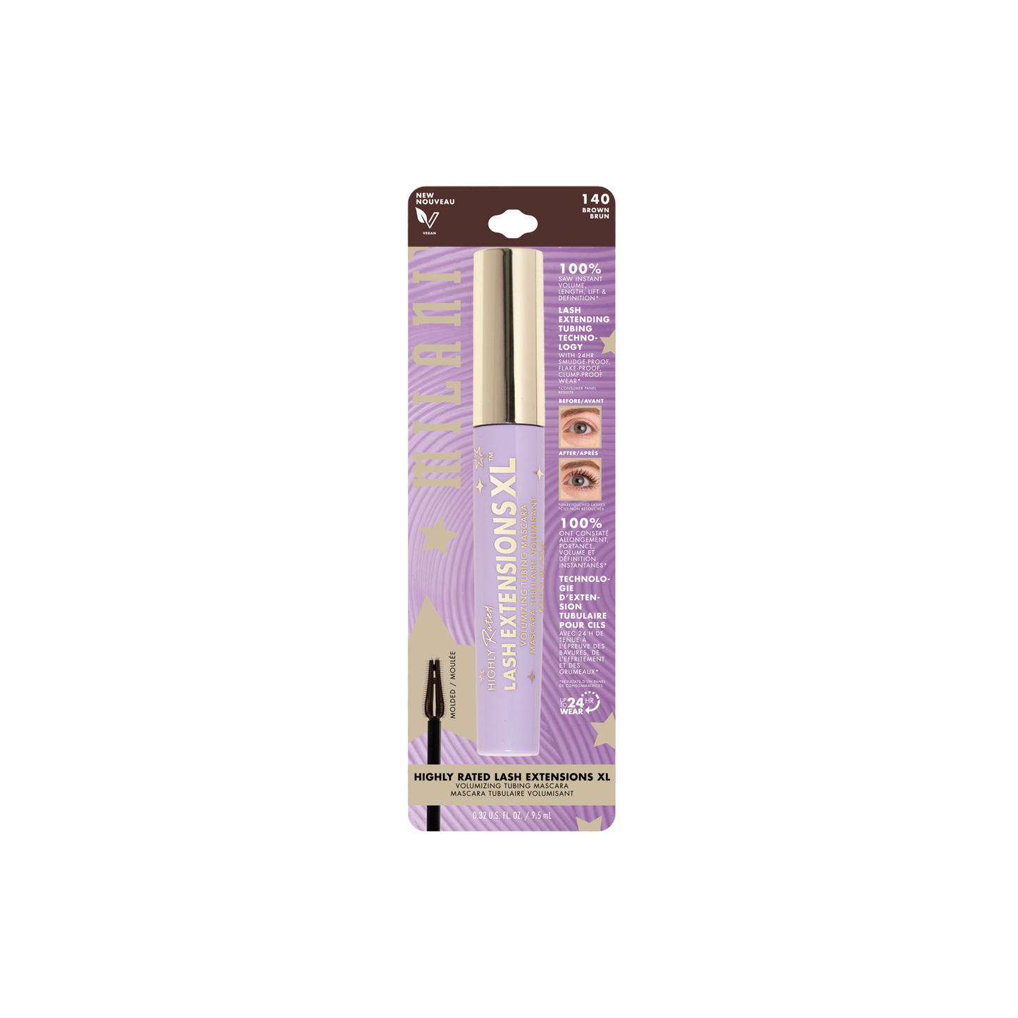 Highly Rated Lash Extensions XL Volumizing Tubing Mascara
